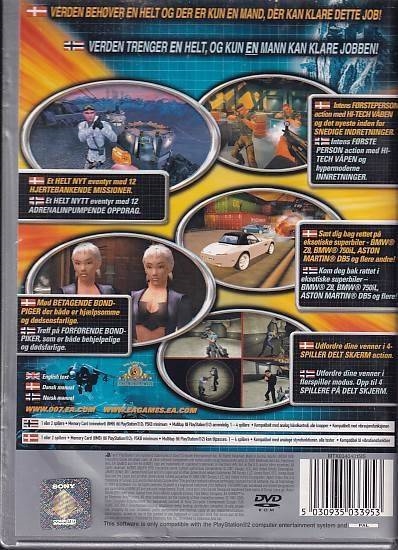 James Bond 007 Agent Under Fire - PS2 - Platinum (B Grade) (Genbrug)